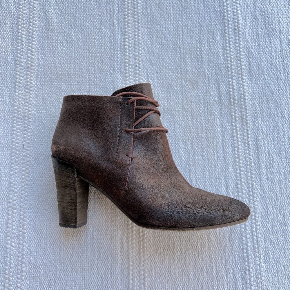 Roberto Del Carlo Brown Ankle Booties Size 36